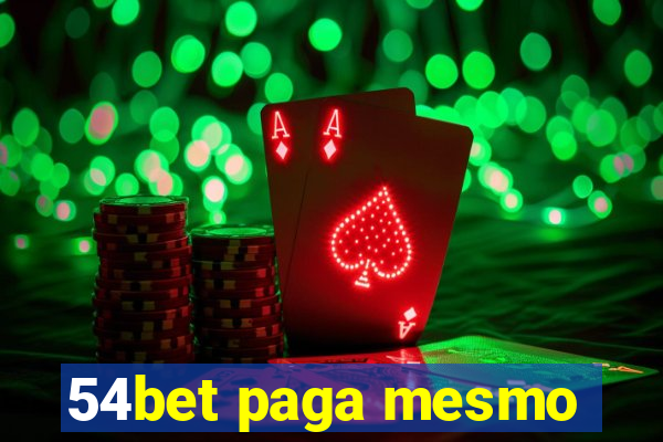 54bet paga mesmo